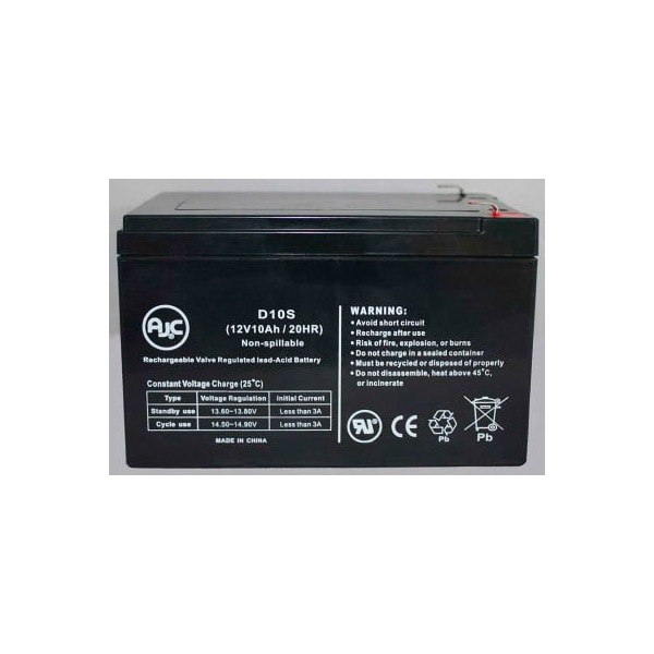 Battery Clerk AJC IBT BT9-12 12V 10Ah Sealed Lead Acid Battery IBT TECHNOLOGIES-BT9-12 - main